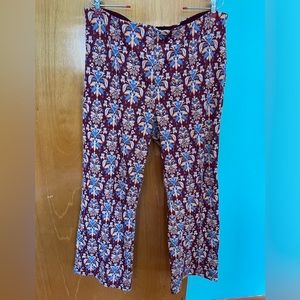 Maeve tapestry-style pants